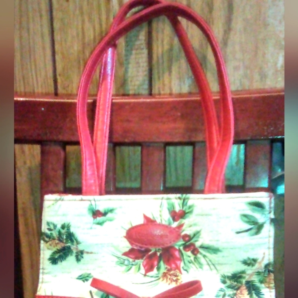 Longaberger Red Striped Tote Bag... NWOT..... 2 For $13